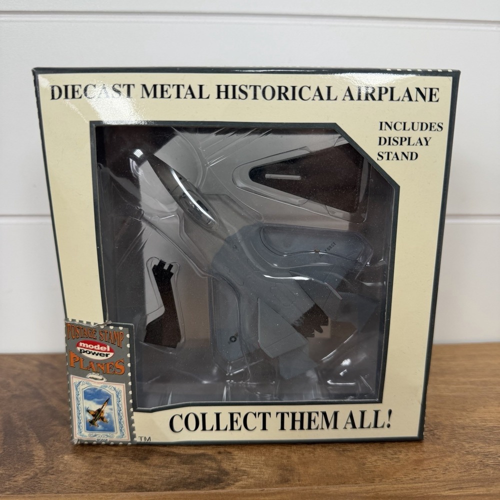 Postage Stamp Planes Model 5382-1 F-22 Rapier Diecast Metal